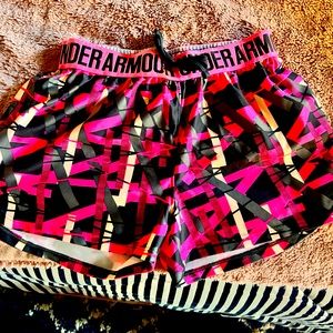 Under armor youth shorts
